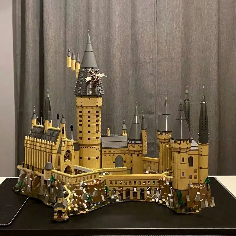 Building Blocks MOC Expert Movie Harry Potter UCS Hogwarts Castle Bricks Toys - 9