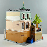 Thumbnail for Building Blocks MOC Expert Street Creator Boutique Hotel Bricks Toys 22050 - 5