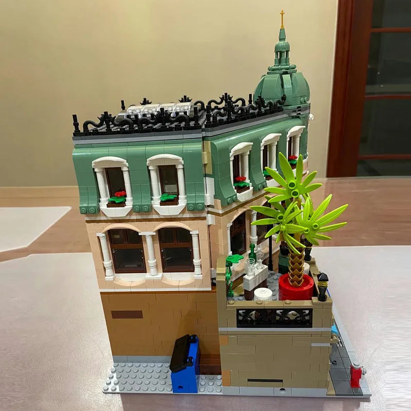 Building Blocks MOC Expert Street Creator Boutique Hotel Bricks Toys 22050 - 10