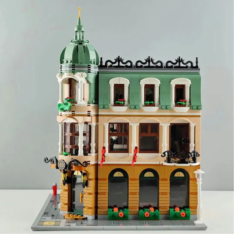 Building Blocks MOC Expert Street Creator Boutique Hotel Bricks Toys 22050 - 1