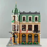 Thumbnail for Building Blocks MOC Expert Street Creator Boutique Hotel Bricks Toys 22050 - 7