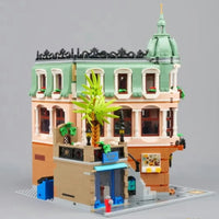 Thumbnail for Building Blocks MOC Expert Street Creator Boutique Hotel Bricks Toys 22050 - 8