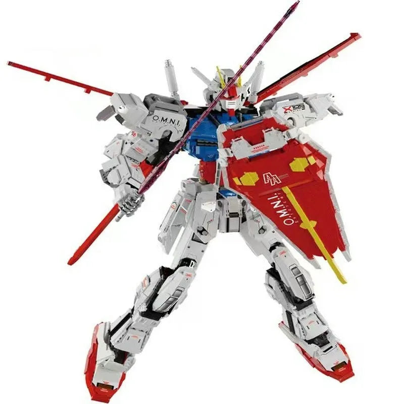 Building Blocks Expert MOC X105 Strike Mobile Suits Gundam Robot Bricks Toy - 3