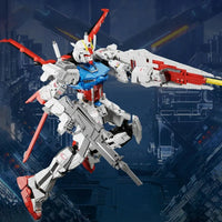 Thumbnail for Building Blocks Expert MOC X105 Strike Mobile Suits Gundam Robot Bricks Toy - 7
