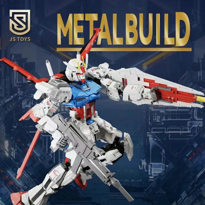 Building Blocks Expert MOC X105 Strike Mobile Suits Gundam Robot Bricks Toy - 4