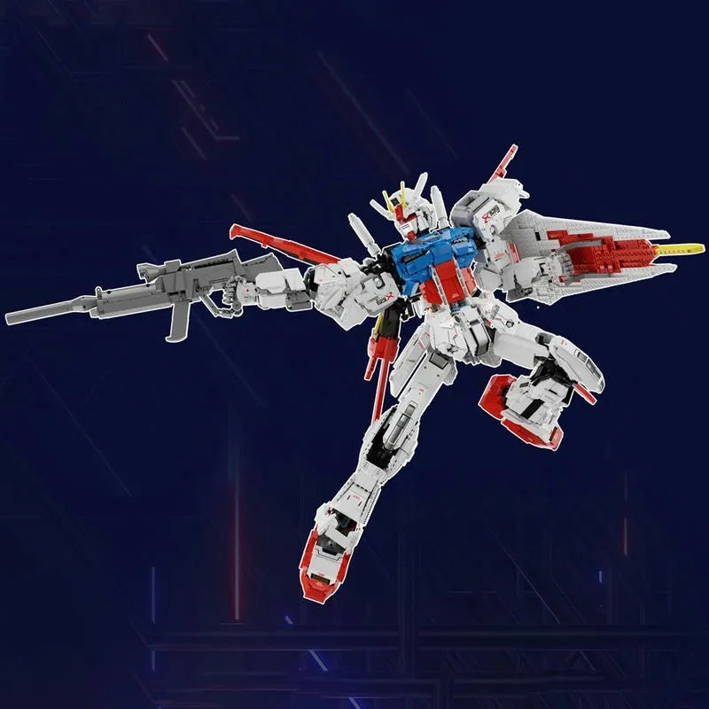 Building Blocks Expert MOC X105 Strike Mobile Suits Gundam Robot Bricks Toy - 9