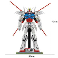 Thumbnail for Building Blocks MOC Expert X105 Strike Mobile Suits Gundam Robot Bricks Toy - 8