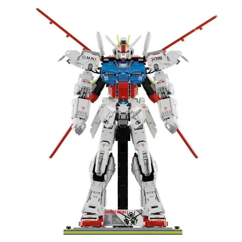 Building Blocks Expert MOC X105 Strike Mobile Suits Gundam Robot Bricks Toy - 1