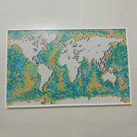 Thumbnail for Building Blocks MOC Experts 99007 Large Globe The World Map Bricks Toy - 6