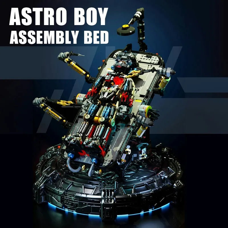 Building Blocks MOC Experts Astro Boy Bed Mecha Robot Bricks Toys 52016 Construction Set Toys - 5