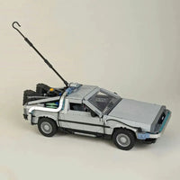 Thumbnail for Building Blocks MOC Experts DeLorean DMC-12 Back To Future Car Bricks Tech Toy Construction Set Toys - 6