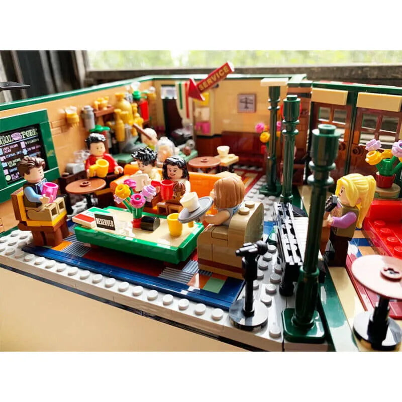 Building Blocks Friends Building Blocks MOC Central Perk Cafe Bricks Toy - 6