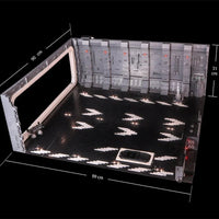 Thumbnail for Building Blocks Hanger MOC Docking Bay For Star Wars UCS Falcon Millennium Bricks Toy - 3