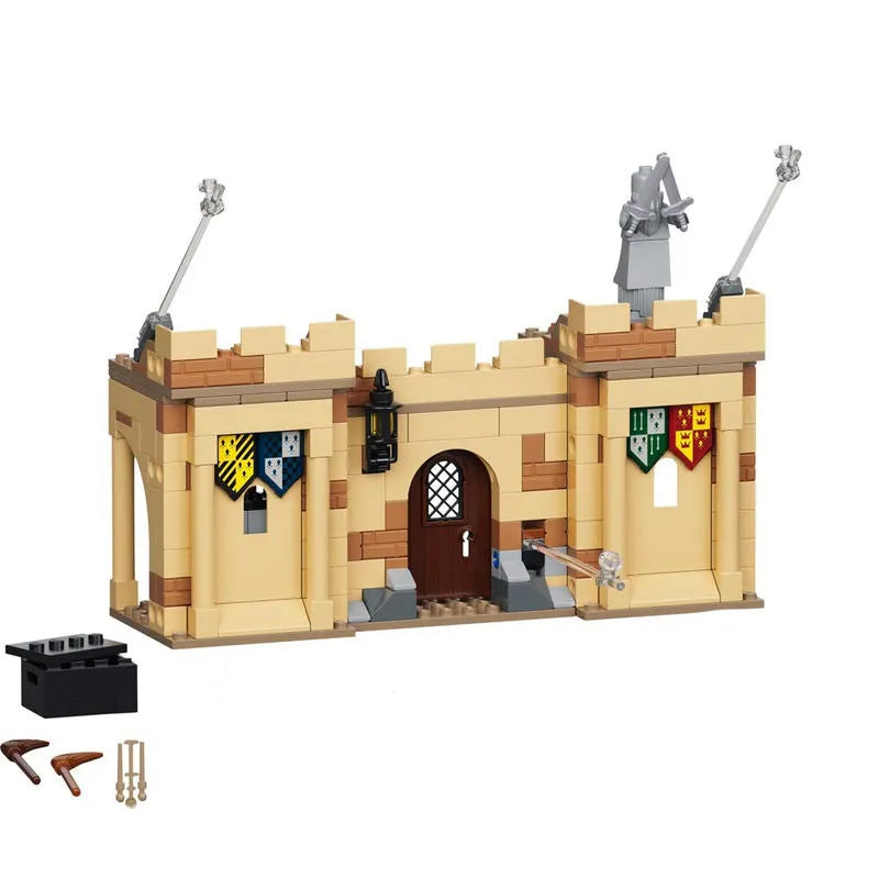 Building Blocks MOC Harry Potter 60136 Hogwarts First Flying Lesson Bricks Toys - 1