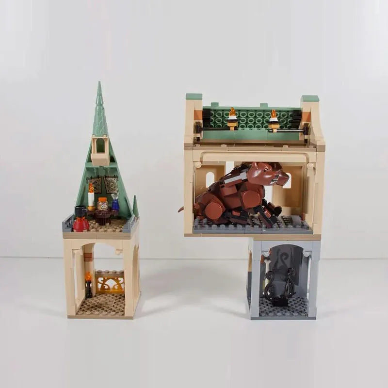 Building Blocks MOC Harry Potter 60138 Hogwarts Fluffy Encounter Bricks Toys - 2