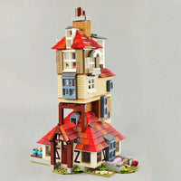 Thumbnail for Building Blocks MOC Harry Potter 70070 Attack on The Burrow Bricks Toys - 2