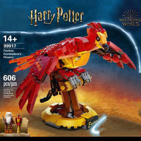 Thumbnail for Building Blocks MOC Harry Potter 99917 Fawkes Dumbledore’s Phoenix Bricks Toy - 2