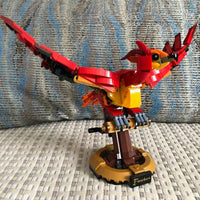 Thumbnail for Building Blocks MOC Harry Potter 99917 Fawkes Dumbledore’s Phoenix Bricks Toy - 11