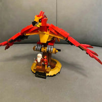 Thumbnail for Building Blocks MOC Harry Potter 99917 Fawkes Dumbledore’s Phoenix Bricks Toy - 9