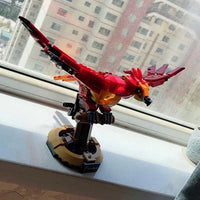 Thumbnail for Building Blocks MOC Harry Potter 99917 Fawkes Dumbledore’s Phoenix Bricks Toy - 10