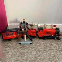 Thumbnail for Building Blocks MOC Harry Potter Hogwarts Express Train Bricks Toys - 7