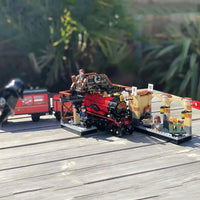 Thumbnail for Building Blocks MOC Harry Potter Hogwarts Express Train Bricks Toys - 11