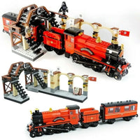 Thumbnail for Building Blocks MOC Harry Potter Hogwarts Express Train Bricks Toys - 1