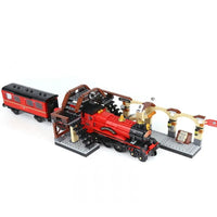 Thumbnail for Building Blocks MOC Harry Potter Hogwarts Express Train Bricks Toys - 2