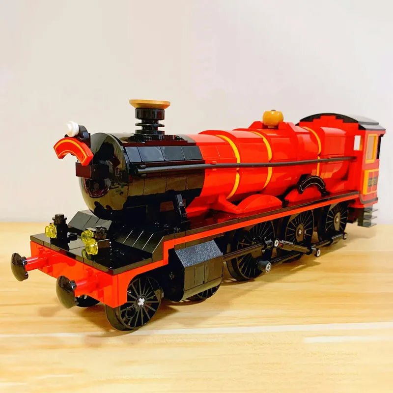 Building Blocks Harry Potter MOC UCS Hogwarts Express Train Bricks Toy - 10