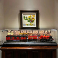 Thumbnail for Building Blocks Harry Potter MOC UCS Hogwarts Express Train Bricks Toy Construction Set Toys - 8