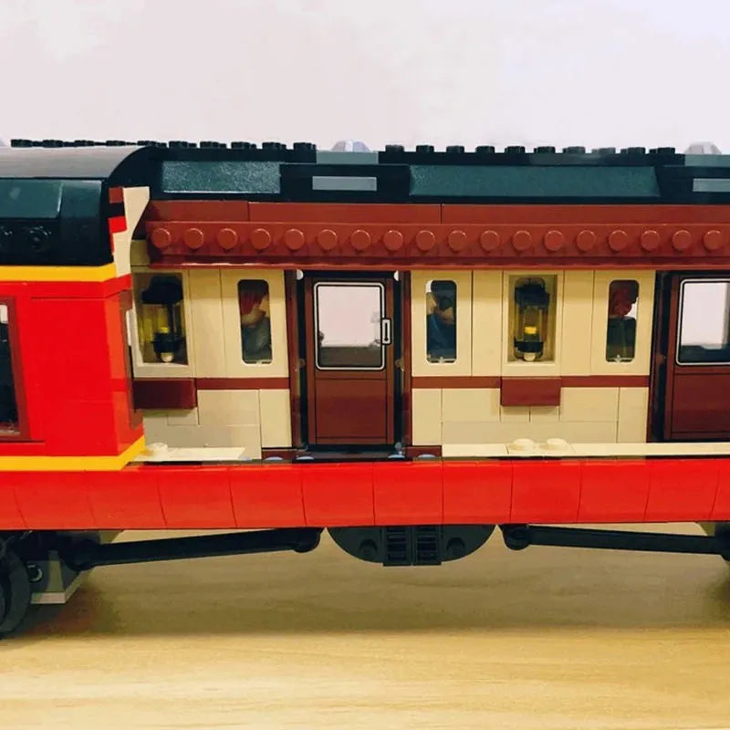 Building Blocks Harry Potter MOC UCS Hogwarts Express Train Bricks Toy - 12