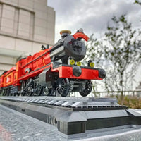Thumbnail for Building Blocks Harry Potter MOC UCS Hogwarts Express Train Bricks Toy Construction Set Toys - 5