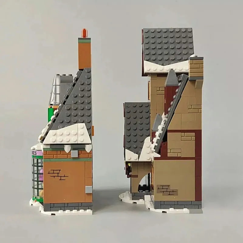 Building Blocks MOC Harry Potter X19070 Hogsmeade Village Bricks Kids Toys - 3