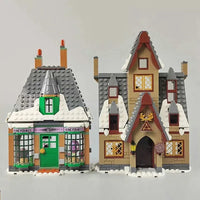 Thumbnail for Building Blocks MOC Harry Potter X19070 Hogsmeade Village Bricks Kids Toys - 1