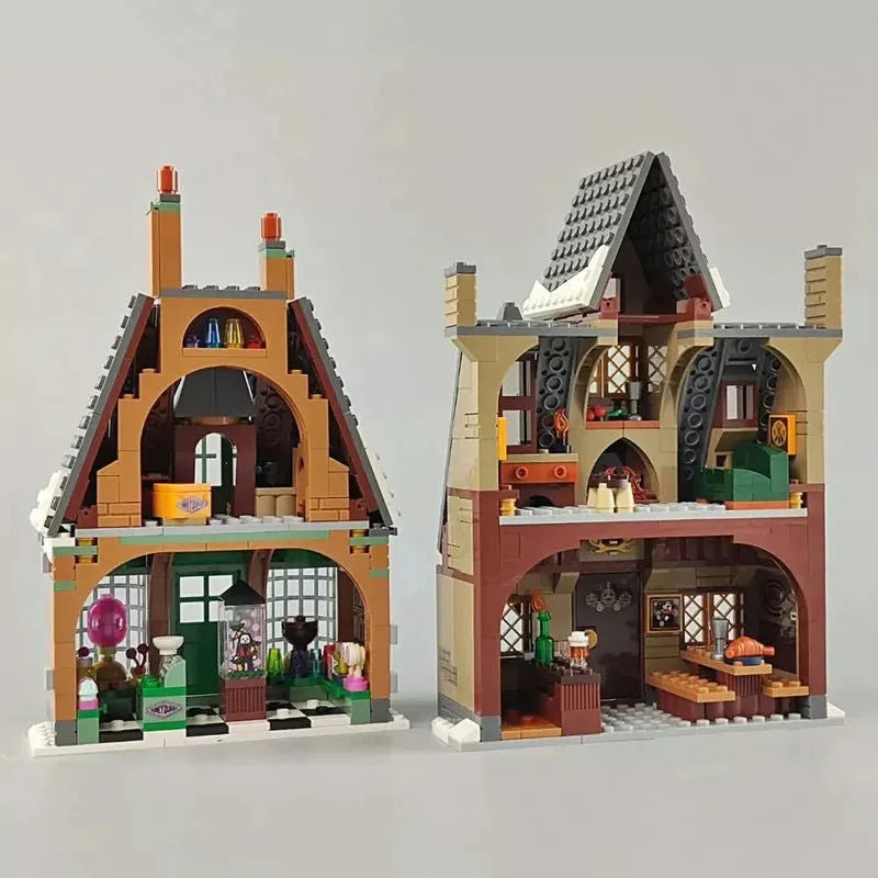 Building Blocks MOC Harry Potter X19070 Hogsmeade Village Bricks Kids Toys - 2