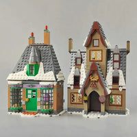 Thumbnail for Building Blocks MOC Harry Potter X19070 Hogsmeade Village Bricks Kids Toys - 5