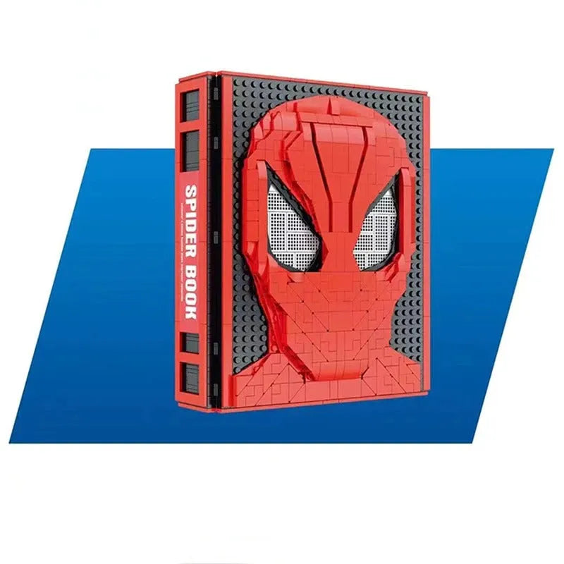 Building Blocks MOC Idea Expert Spider Collector Book Bricks Toys - 5