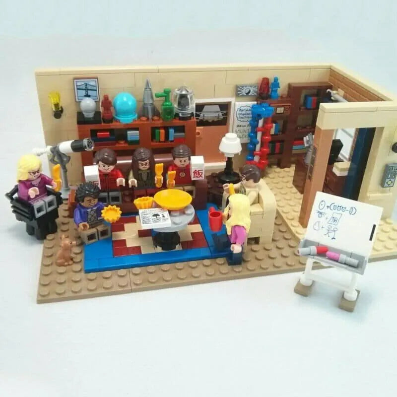 Building Blocks Ideas 16024 TV Series Friends MOC Big Bang Theory Kids Toys - 2