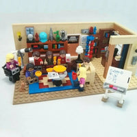 Thumbnail for Building Blocks Ideas 16024 TV Series Friends MOC Big Bang Theory Kids Toys - 2