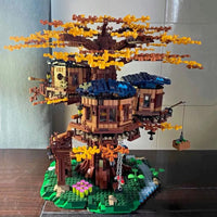 Thumbnail for Building Blocks MOC Ideas 6007 Expert Creator Tree House Bricks Toy Construction Set Toys - 5