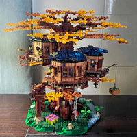 Thumbnail for Building Blocks MOC Ideas 6007 Expert Creator Tree House Bricks Toy - 5