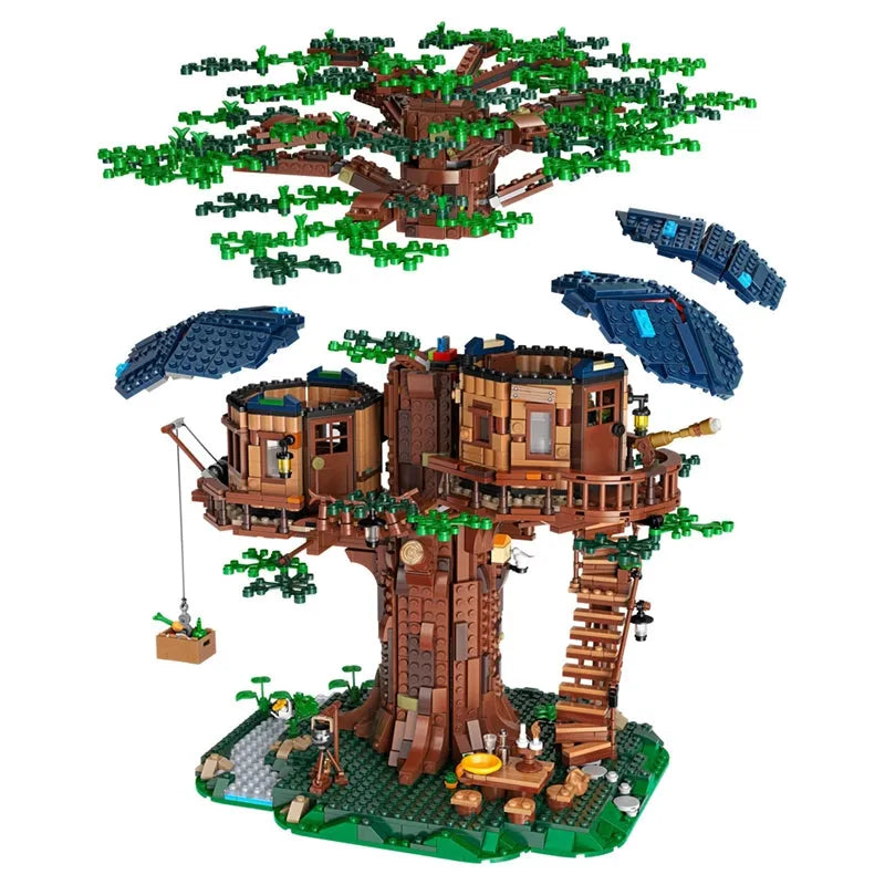 Building Blocks MOC Ideas 6007 Expert Creator Tree House Bricks Toy - 10