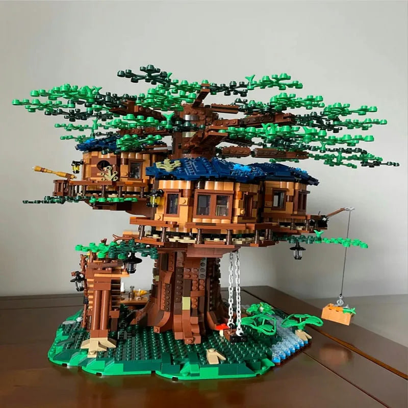 Building Blocks MOC Ideas 6007 Expert Creator Tree House Bricks Toy - 9