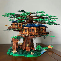 Thumbnail for Building Blocks MOC Ideas 6007 Expert Creator Tree House Bricks Toy - 9