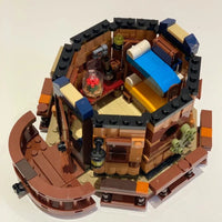 Thumbnail for Building Blocks MOC Ideas 6007 Expert Creator Tree House Bricks Toy - 7