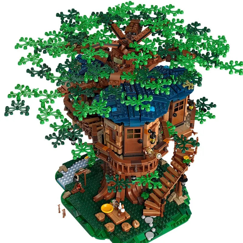 Building Blocks MOC Ideas 6007 Expert Creator Tree House Bricks Toy Construction Set Toys - 2