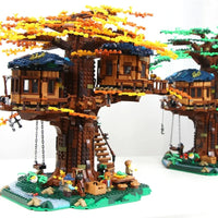Thumbnail for Building Blocks Ideas 6007 Expert Creator MOC Tree House Bricks Toys - 5