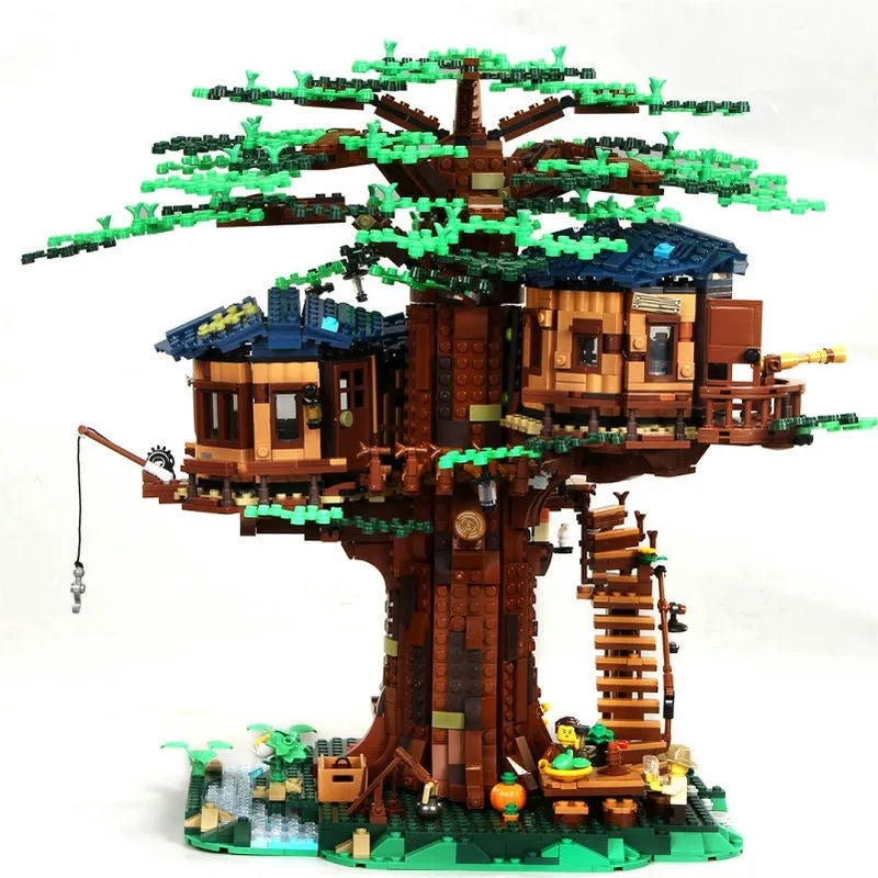Building Blocks Ideas 6007 Expert Creator MOC Tree House Bricks Toys - 3