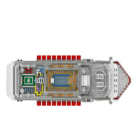 Thumbnail for Building Blocks MOC Ideas Big Luxury Cruise Liner Ship MINI Bricks Toys - 4