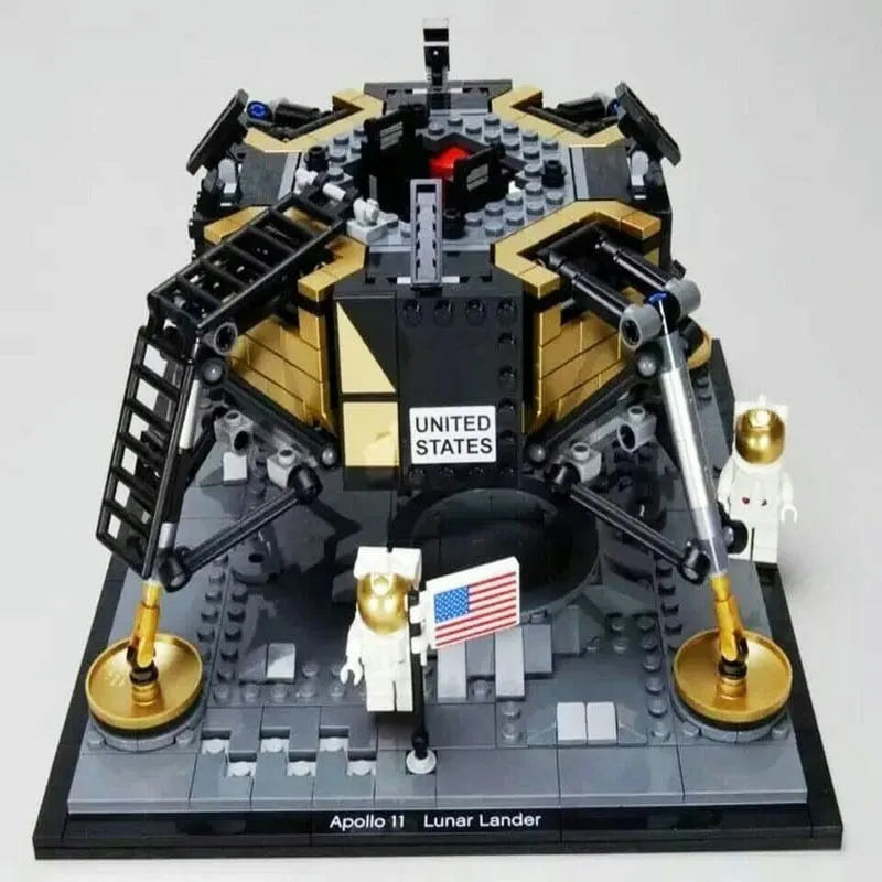 Building Blocks MOC Ideas Expert Apollo 11 Lunar Lander Bricks Toy 60003 - 1